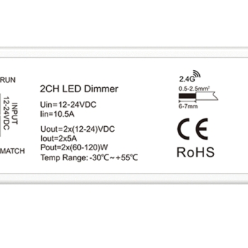 DC12v24v調色調光恆壓控制器