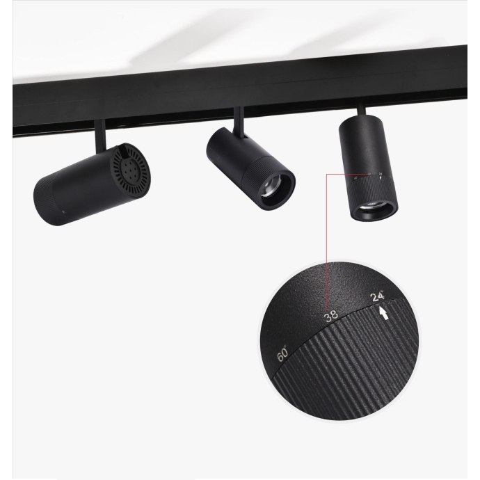 磁吸軌道燈-可調焦